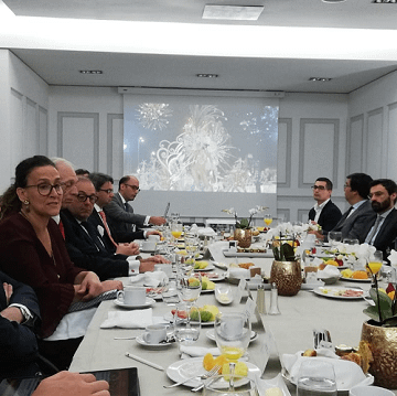 CIP participa de encontro com Vice-Presidente argentina