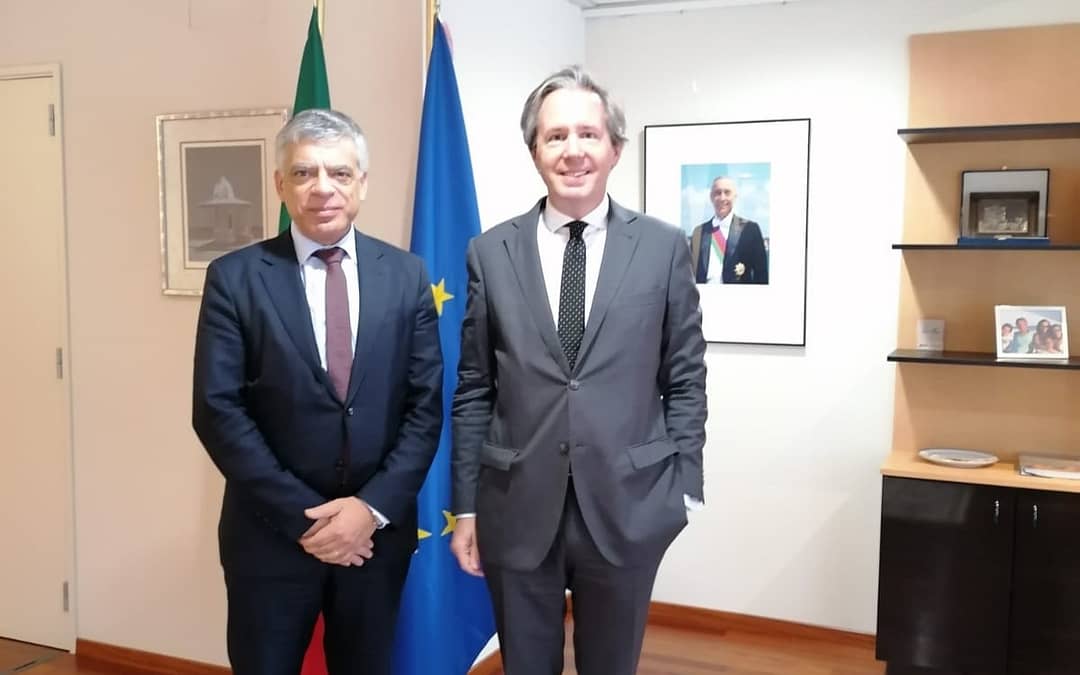 Presidente da CIP reúne com Embaixador de Portugal junto da União Europeia