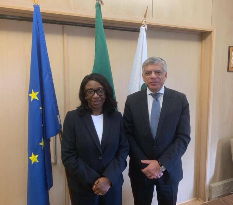 Armindo Monteiro reúne com Embaixadora da Costa do Marfim
