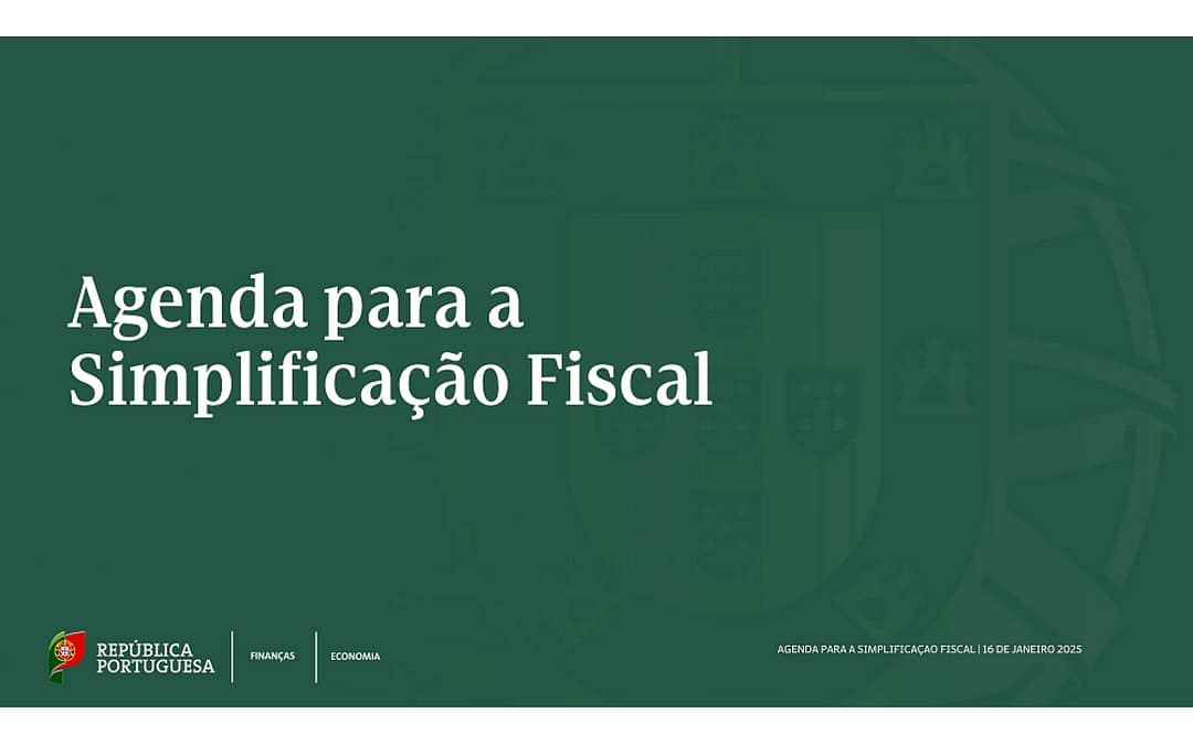 Novas medidas da Agenda para a Simplificação Fiscal