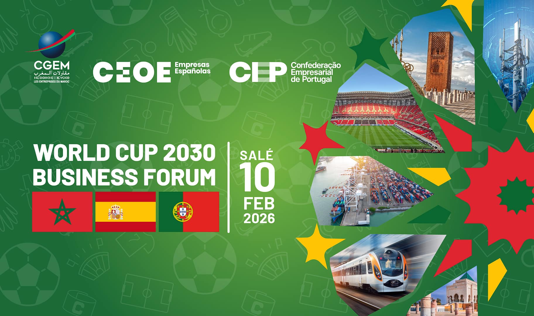 Fórum de Negócios Marrocos–Espanha–Portugal – Mundial 2030