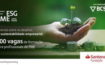 BCSD Portugal x Fundação Santander – Bolsas gratuitas Bolsas ESG