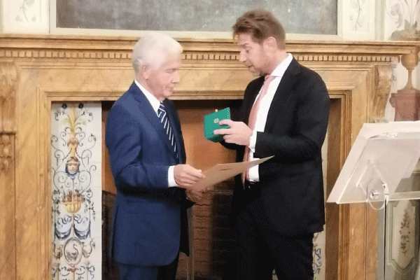 António Saraiva agraciado com Ordem de Mérito da República Italiana