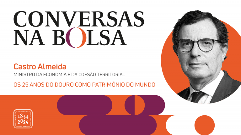 Castro Almeida nas Conversas na Bolsa para refletir sobre os 25 anos do Douro Património Mundial