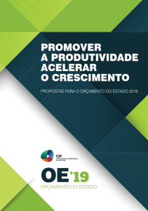 2018. Propostas OE2019: Promover a Produtividade, Acelerar o Crescimento