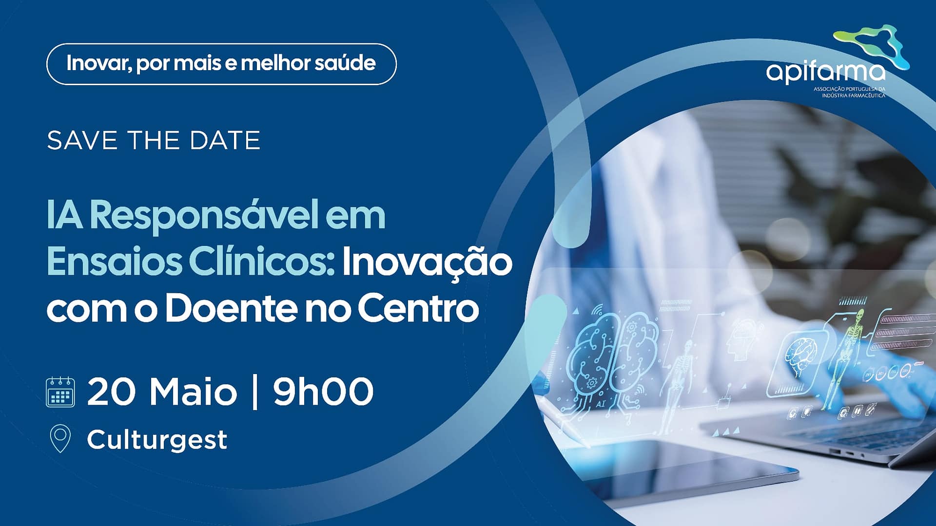 Conferência «O papel da inteligência artificial na investigação clínica»